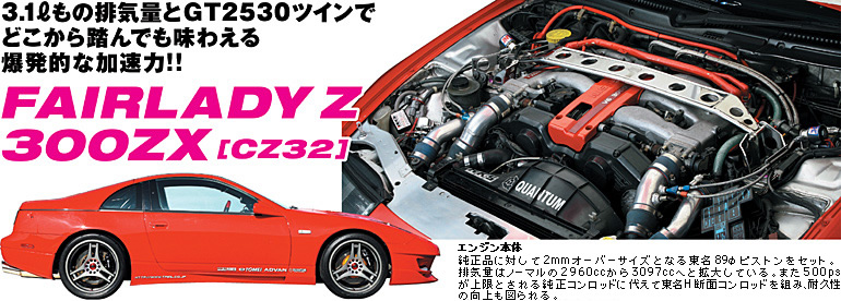 3.1L̔rCʂ
GT2530cC
ǂ瓥ł킦
Iȉ!!
FAIRLADY Z 300ZX
