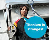 Titanium is strongest