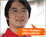 The cheaper alternative!