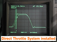 Direct Throttle System installed