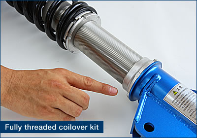 Fully threaded coilover kit