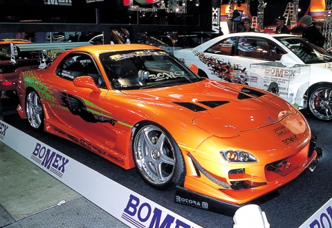 RX7 FD3S BOMEXスポコン仕様 透明