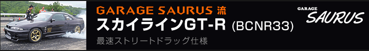 GARAGE SAURUS@XJCCGT-R(BCNR33)@őXg[ghbOdl